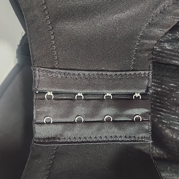 Love J Stylish Black Hooked Bustier. S - Picture 6 of 10